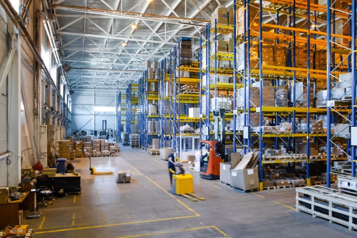 modern warehouse